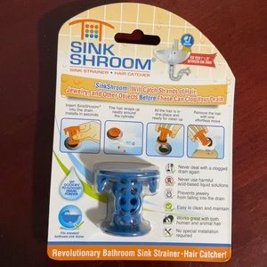 Bathroom Drain Hair Catcher - “Sink Shroom”